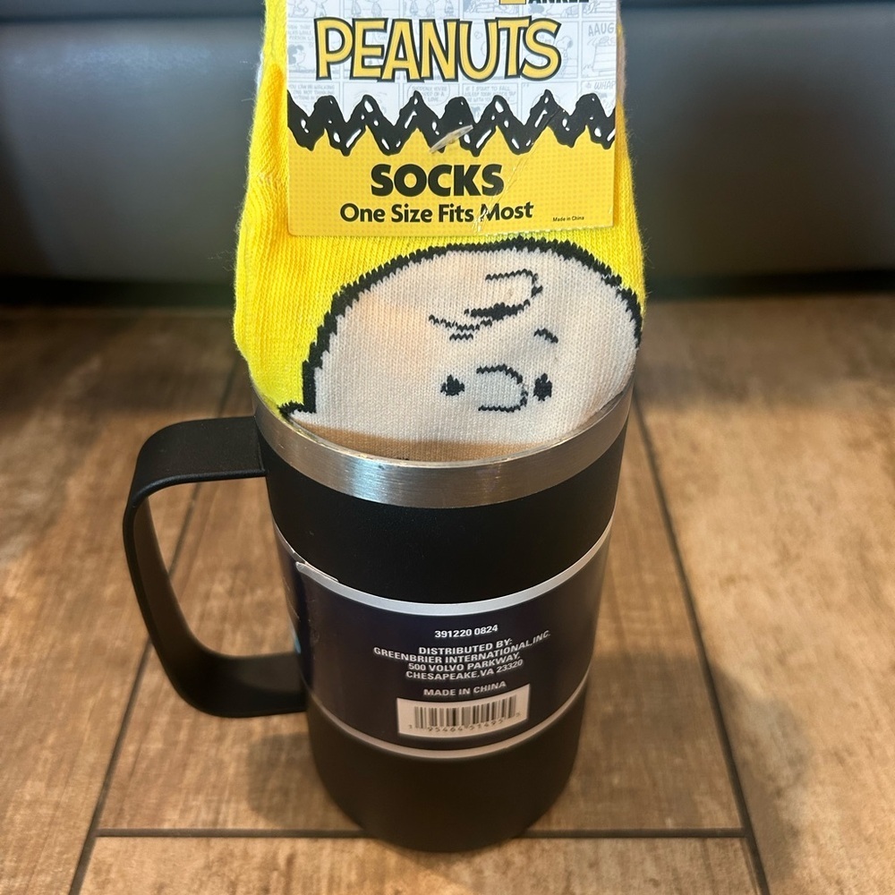 Black Insulated Travel Mug